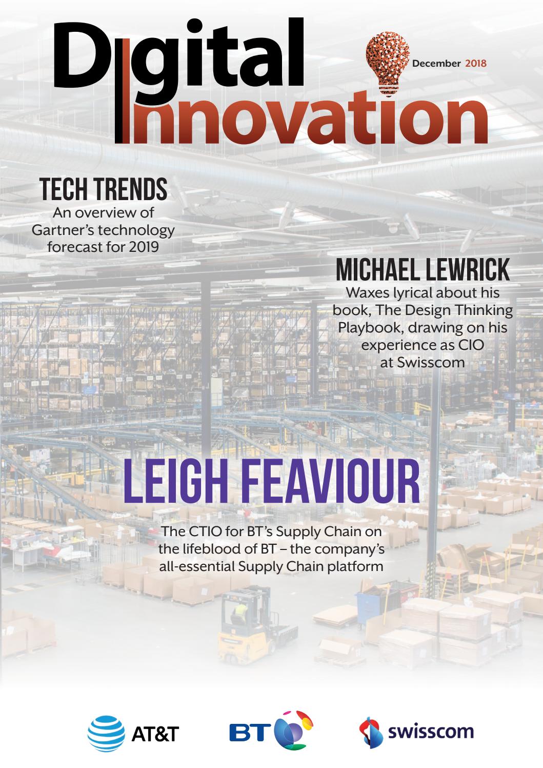 Digital Innovation Magazine December 2018 by iThink Media Issuu