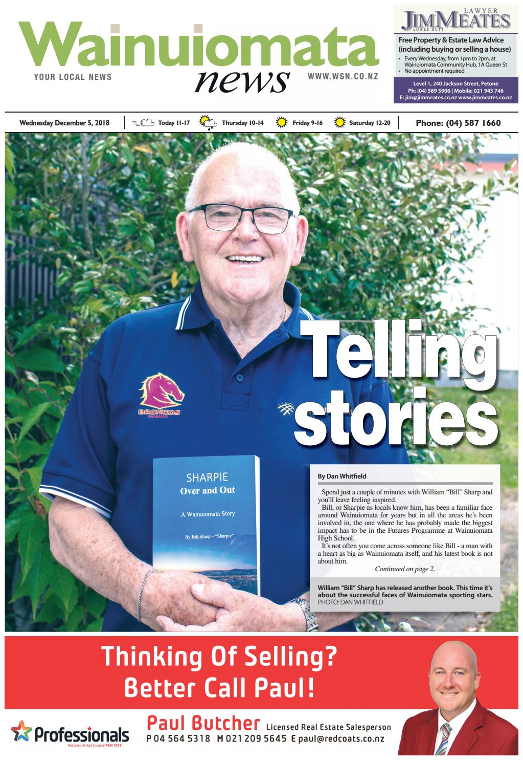 Wainuiomata News 051218 by Local Newspapers Issuu