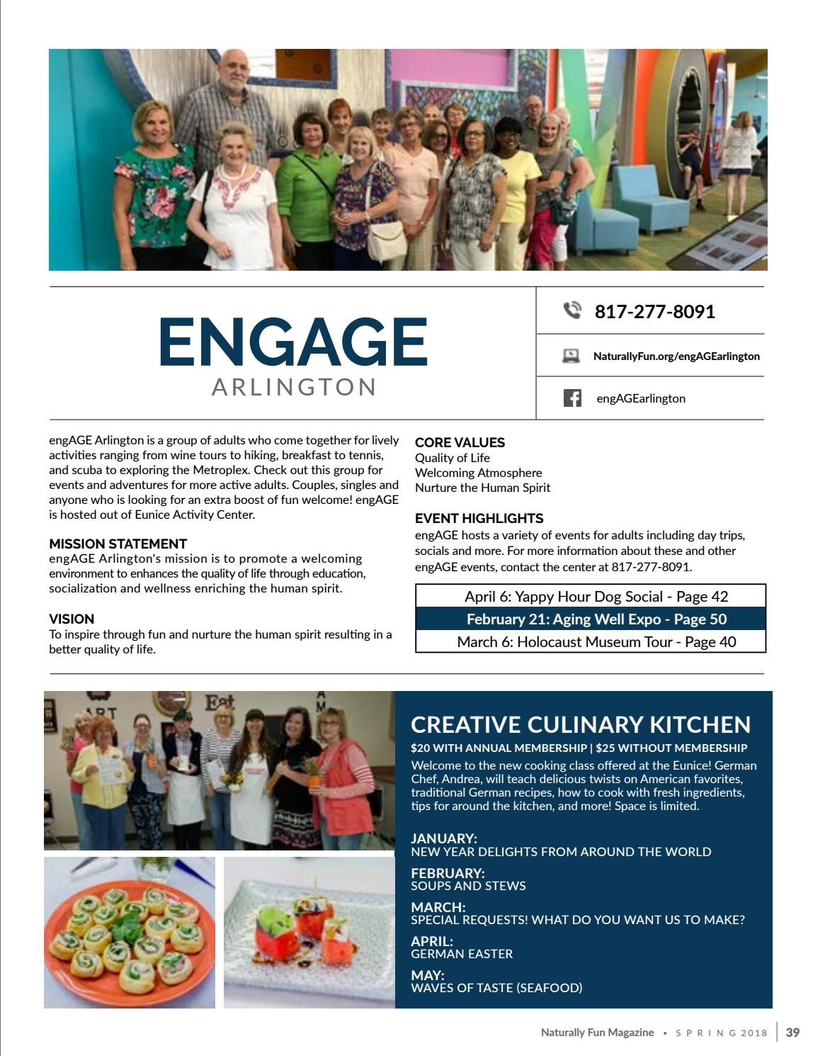 Spring 2019 Naturally Fun Magazine by Arlington Parks