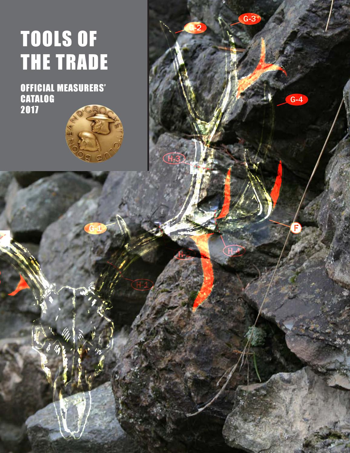 Official Measurers Catalog by Boone and Crockett Club Issuu