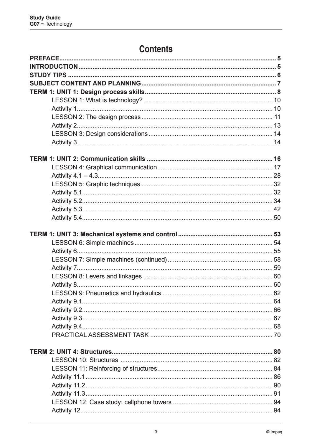 Gr 7-Technology-Study Guide by Impaq - Issuu