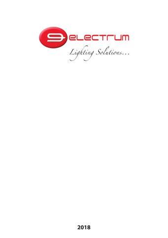 ELECTRUM - 灯饰目录 2018 第 3 页