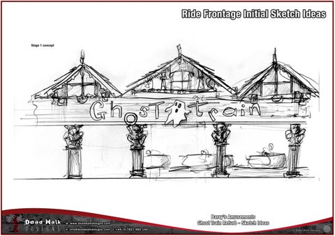 Concept Sketch Design Stage Example - Ghost Train (Jan '18) 第 4 页