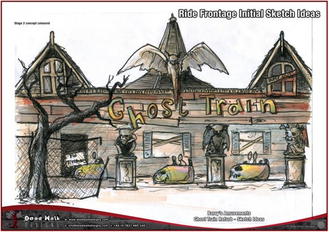 Concept Sketch Design Stage Example - Ghost Train (Jan '18) 第 6 页