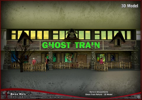 Concept Sketch Design Stage Example - Ghost Train (Jan '18) 第 9 页