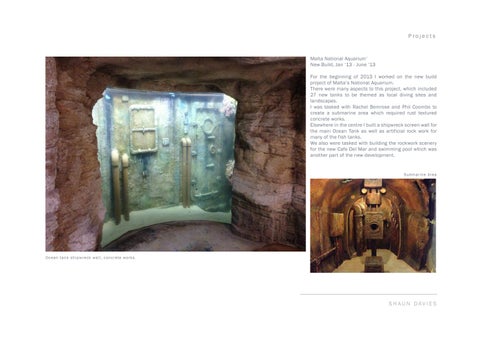 Shaun Davies - Sculptor / Scenic Artist Portfolio (2015) 第 12 页