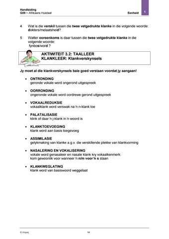 Gr 9-Afrikaans Huistaal-Handleiding by Impaq - Issuu