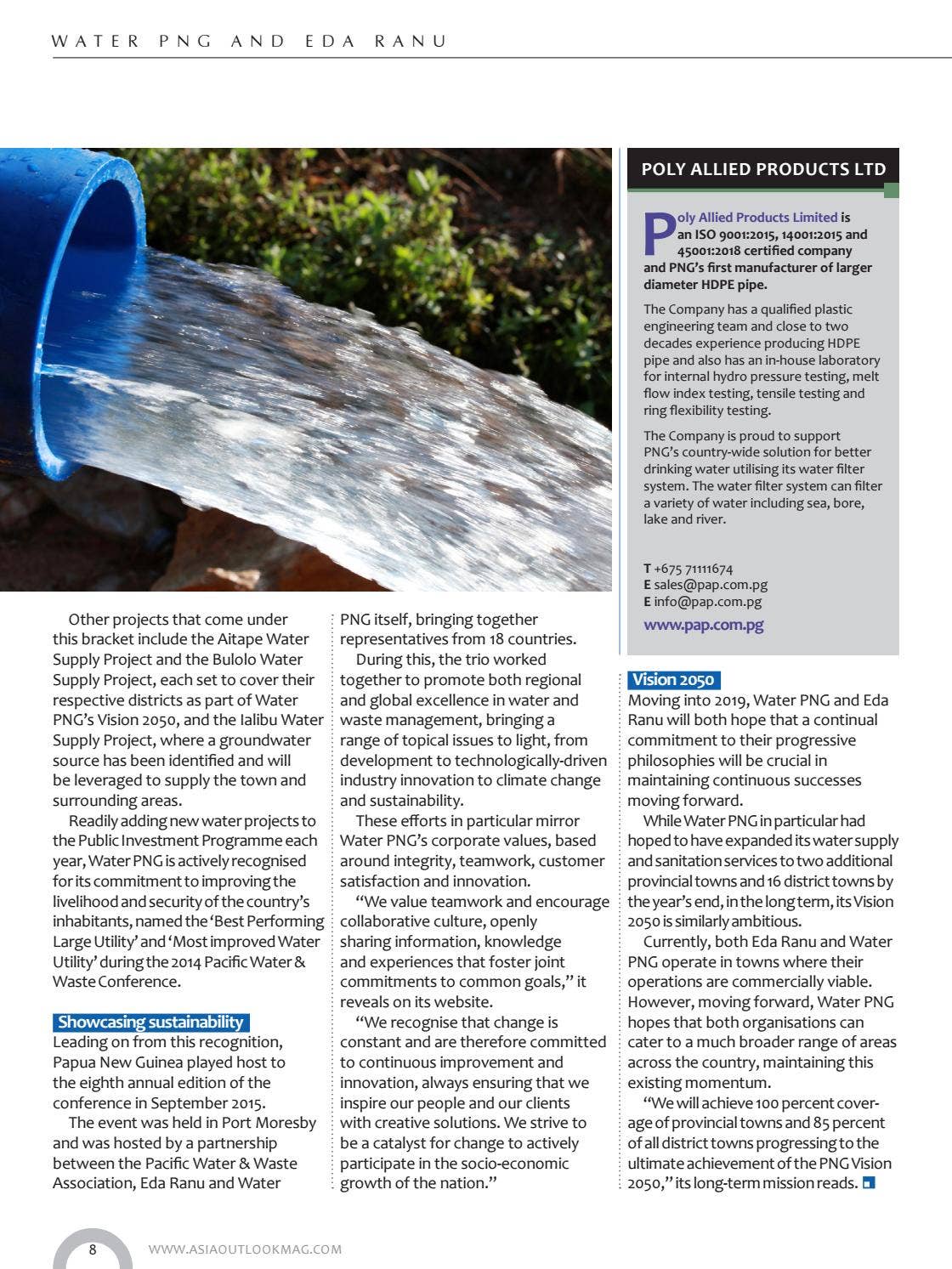 WATER PNG & EDU RANU by Outlook Publishing - Issuu