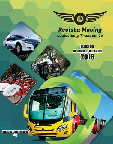 Cover of "REVISTA MOVING LOGISTICA Y TRANSPORTE EDICION NOV / DIC 2018"