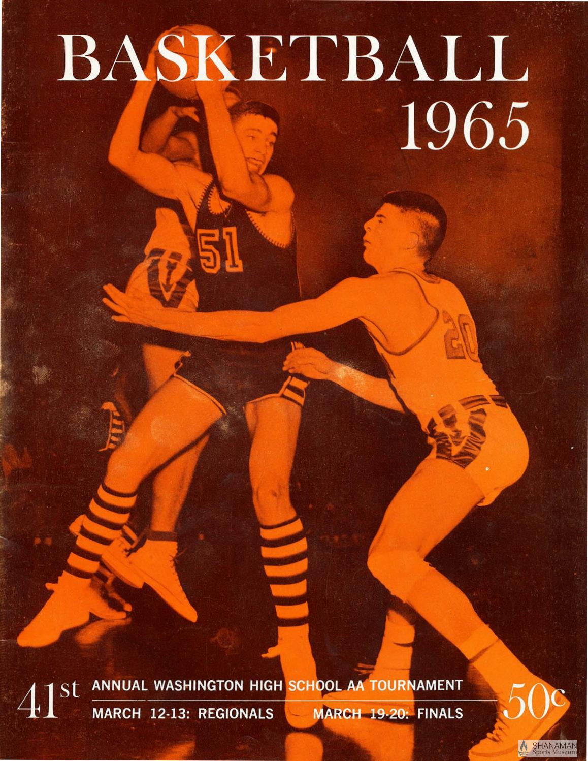 1965 WA State High School Class AA Boys Basketball Tournament by
