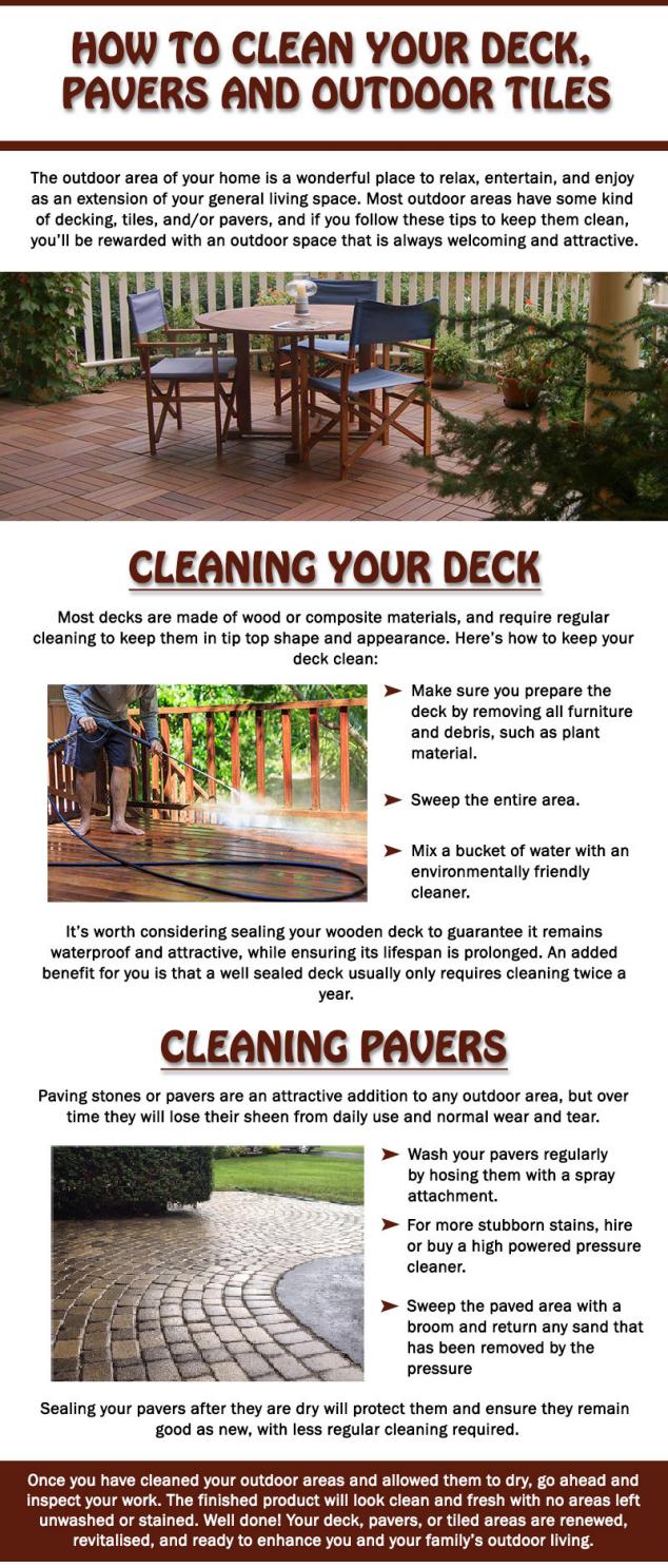 How to Clean Your Deck, Pavers and Outdoor Tiles by Sydney Ideas Issuu