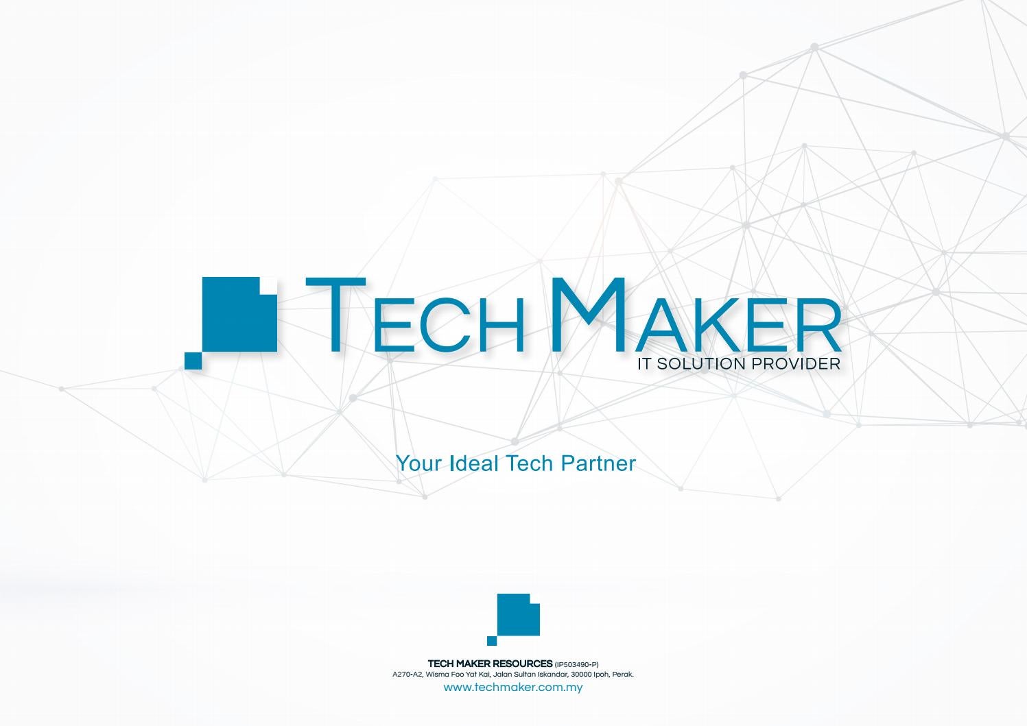 Company Profile Tech Maker by Json Chan The Brandstormer Issuu