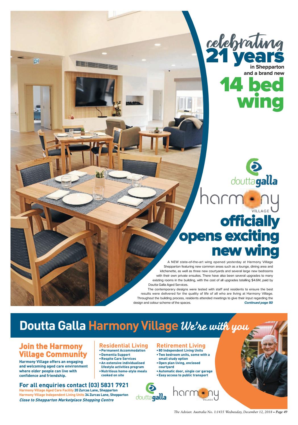 Harmony Village by The Adviser Issuu
