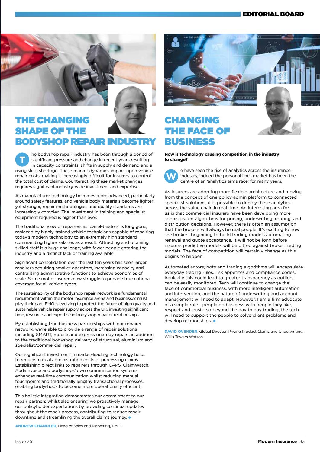 Modern Insurance Magazine Issue 35 by Charlton Grant Issuu