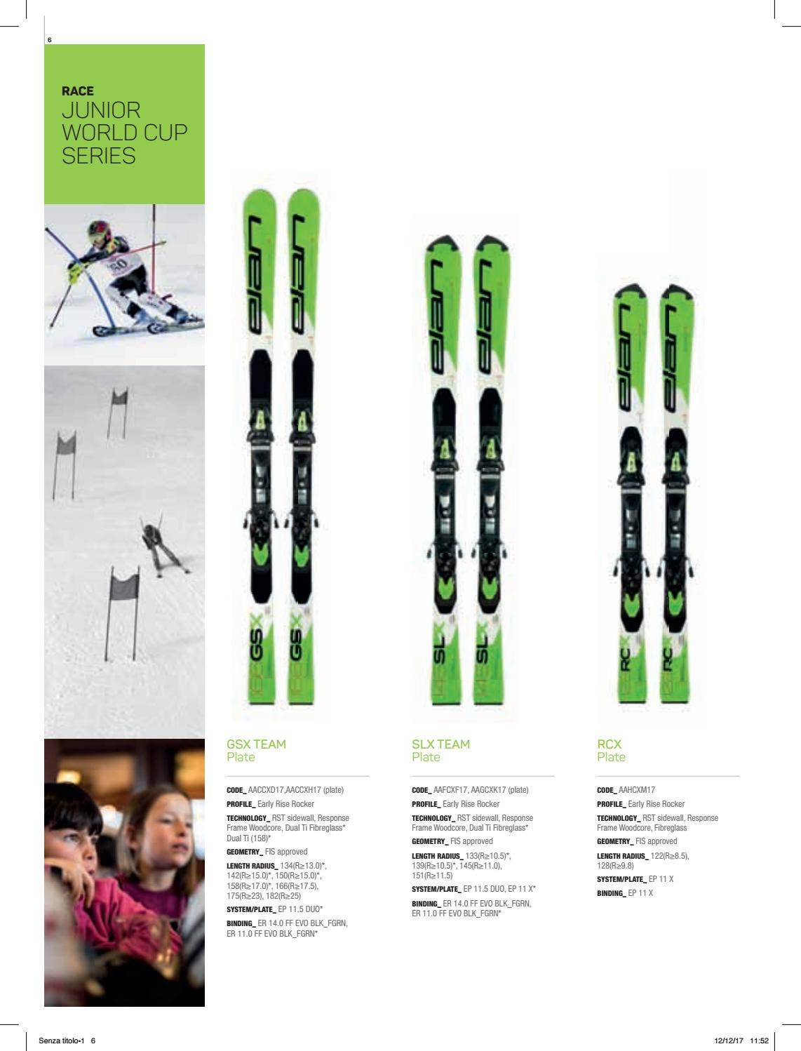 Elan racing catalog 2018/19 by tesmasport.com - Issuu