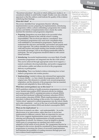 Unit 4: Enquiries into Current Research in Health and Social Care by ...