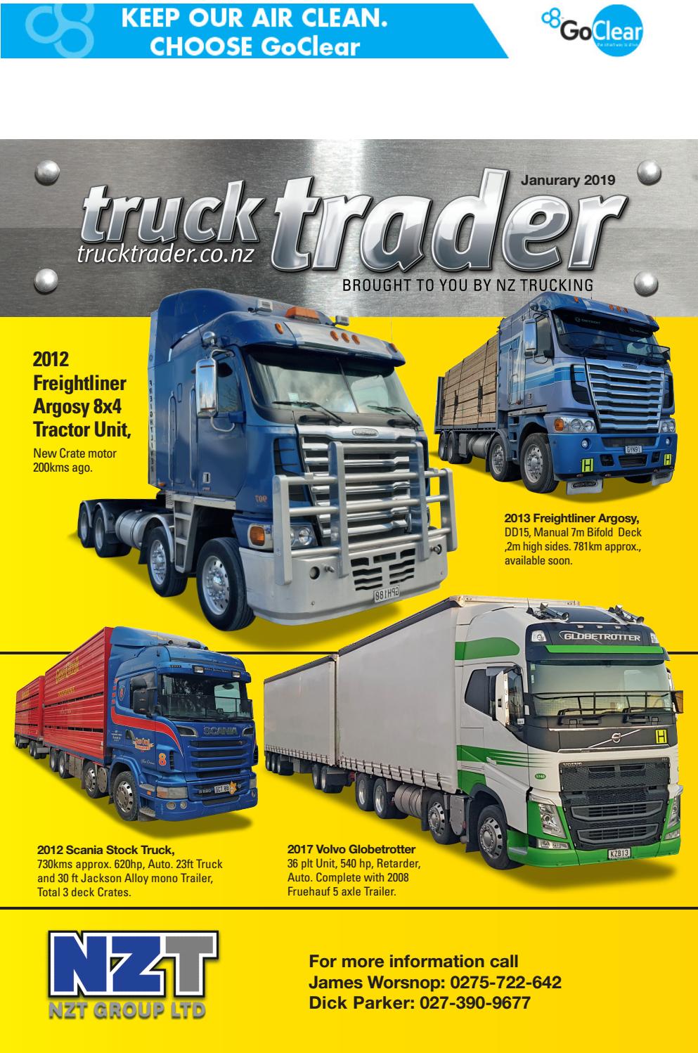 Truck Trader January 2019 By Nztrucking Issuu