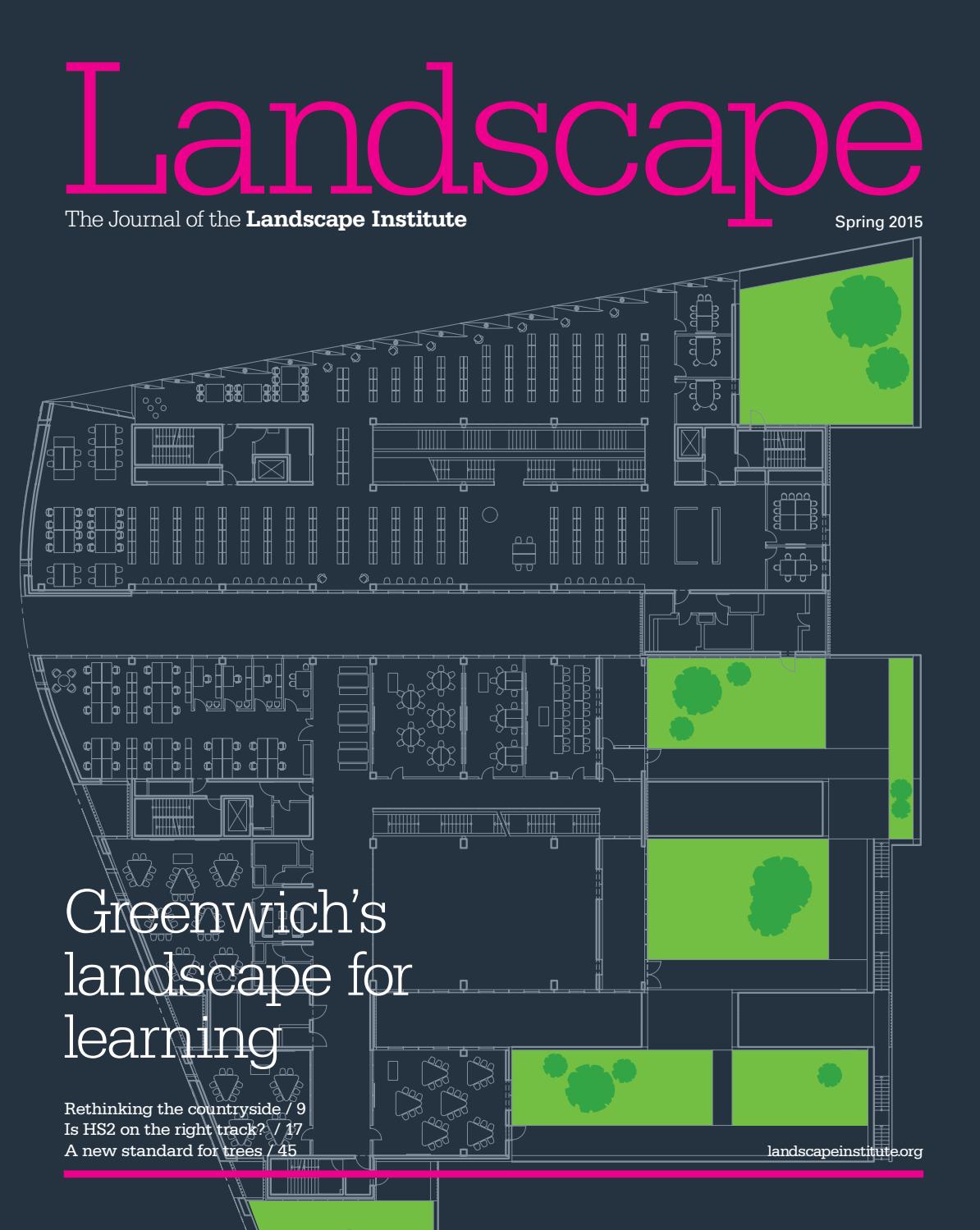 Landscape Journal Spring 2015 by Landscape, the journal of the