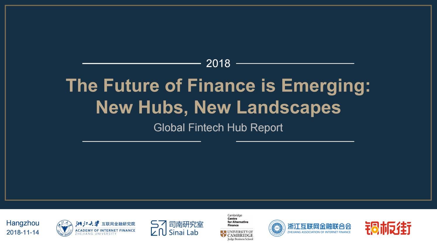 2018 Global FinTech Hub Report by Cambridge Judge Business School - Issuu