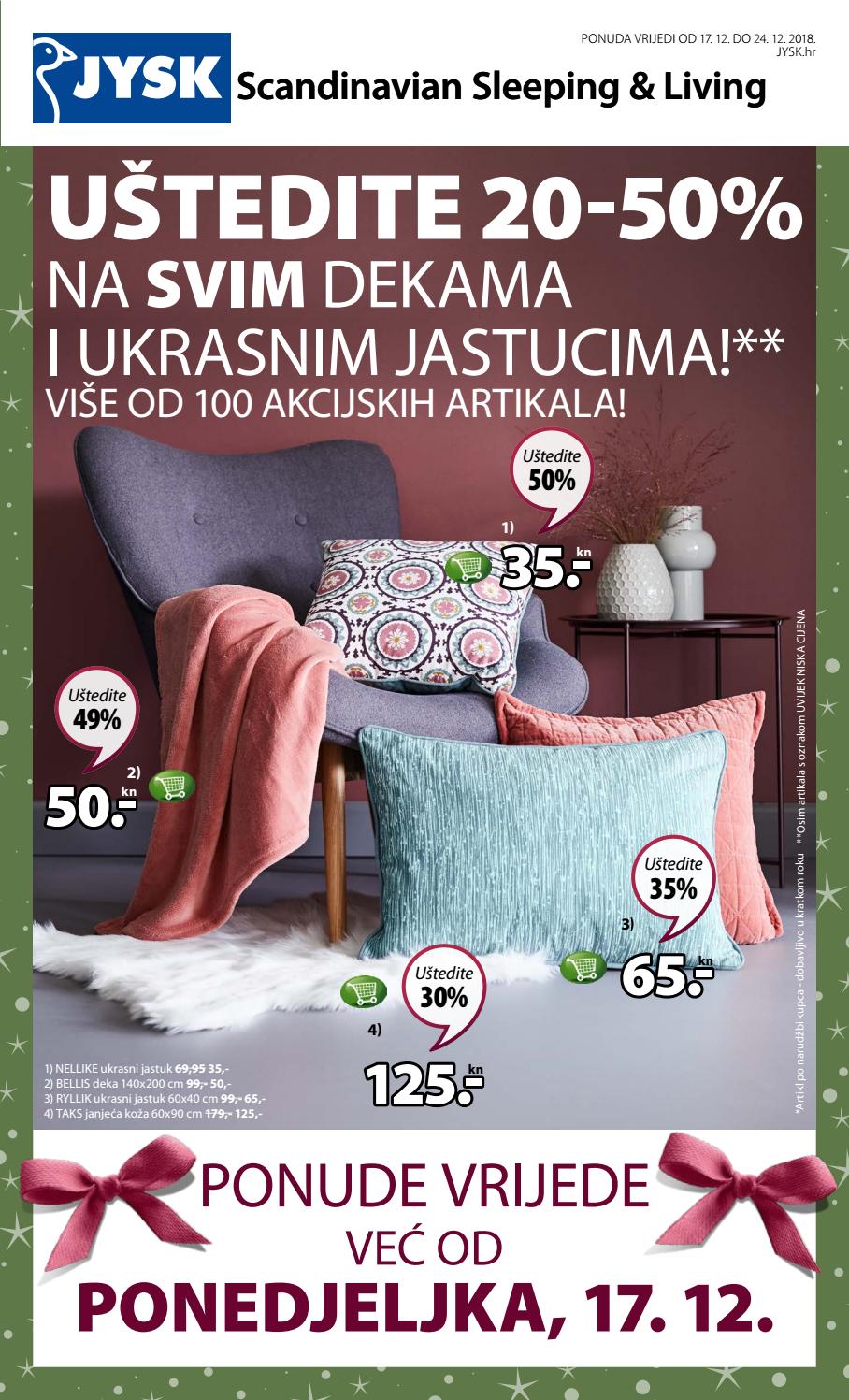 JYSK Hrvatska katalog od 17.24.12.2018. by Catalog.hr Issuu