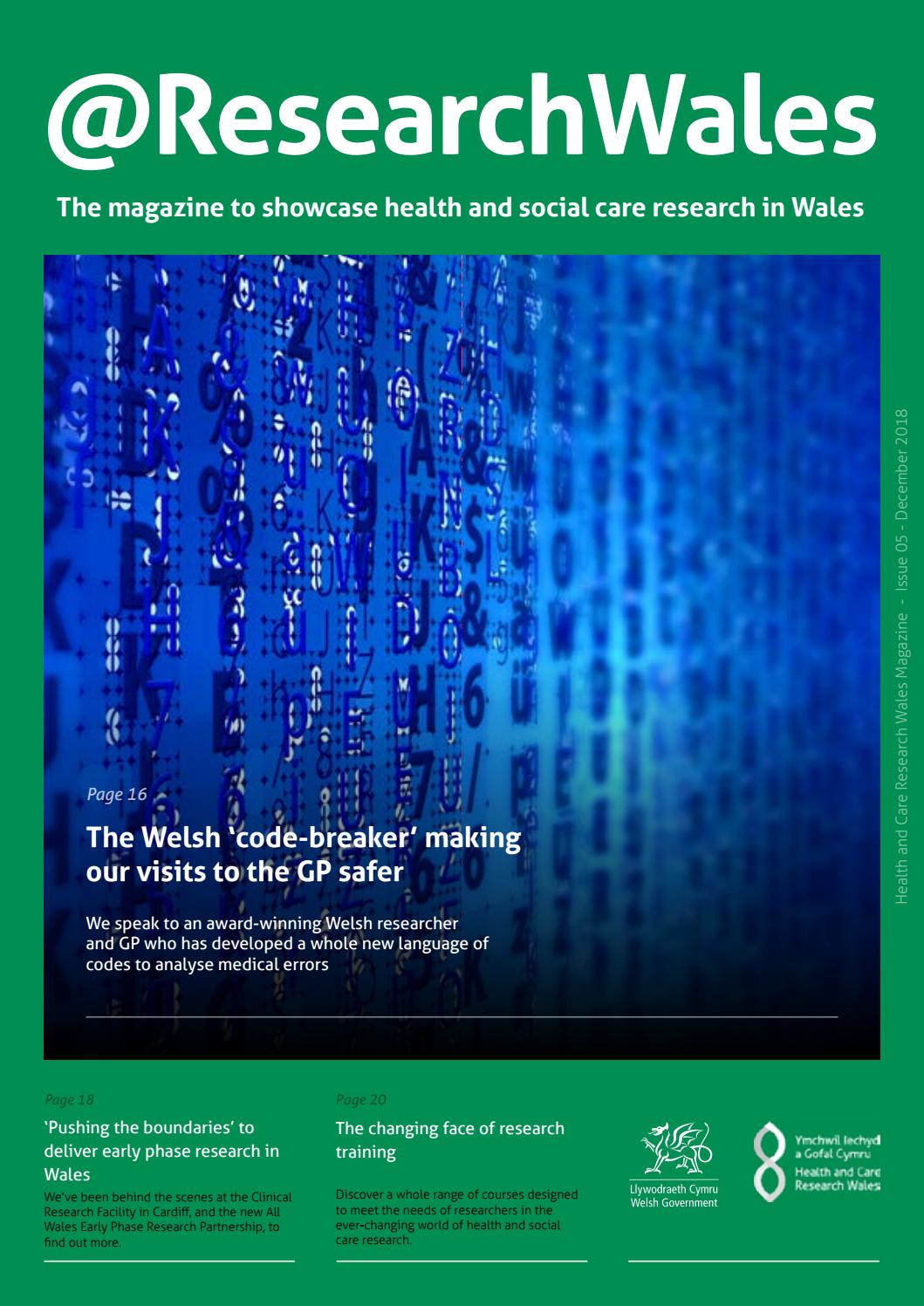 @ResearchWales Issue 5 by Health and Care Research Wales - Issuu