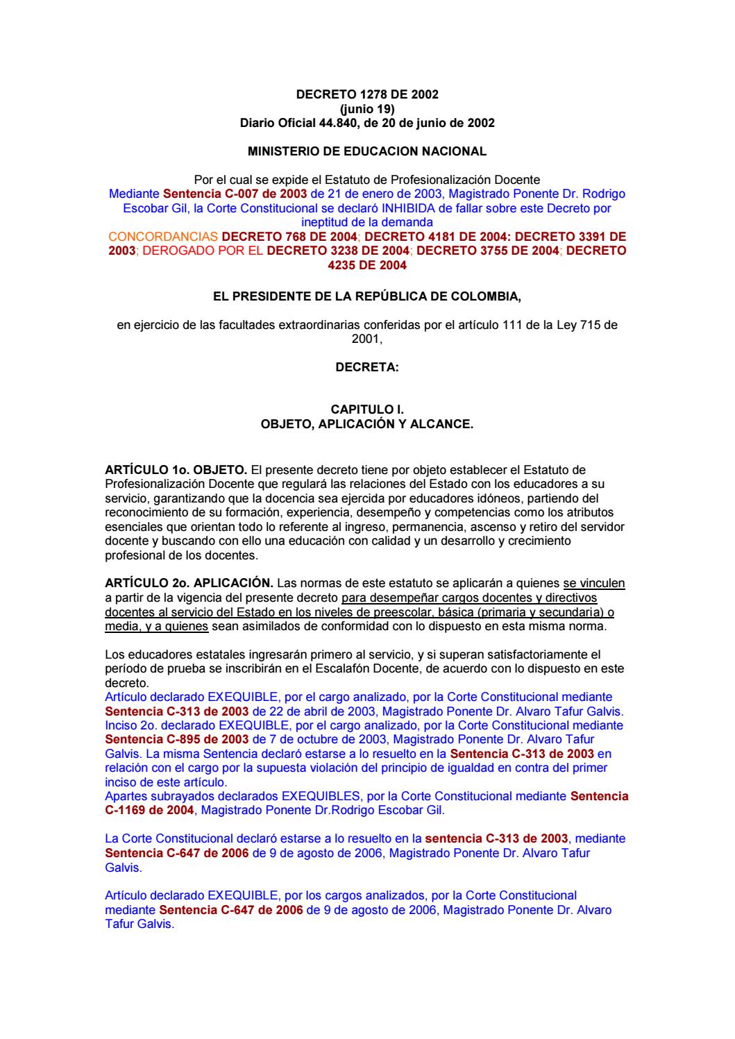 2002-decreto-1278-de-2002-estatuto-profesionalizaci-n-docente-by