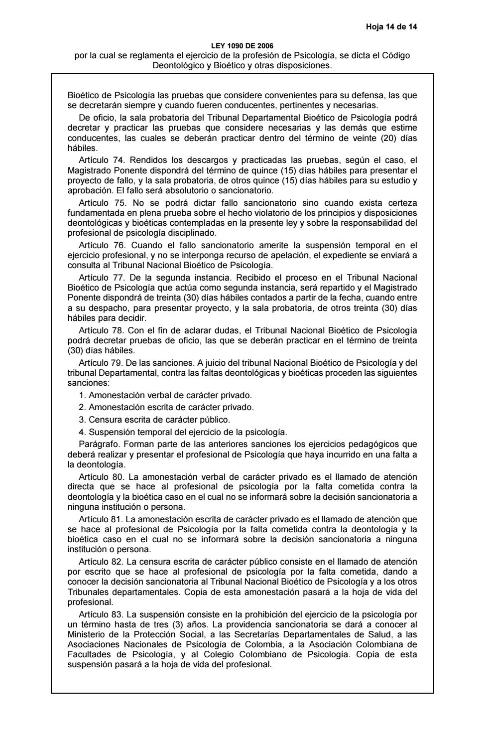 2006-ley-1090-reglamentaci-n-psicologia-by-colmayor-issuu