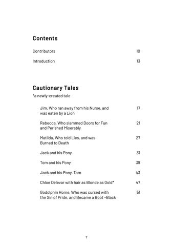 Cautionary Tales Reimagined 第 7 页