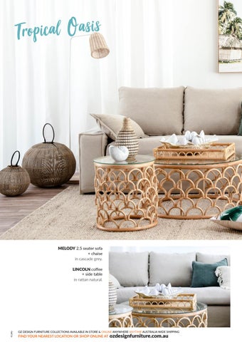 OZ Design Furniture 家具目录 · OZ 夏季 室内 Trends 第 8 页