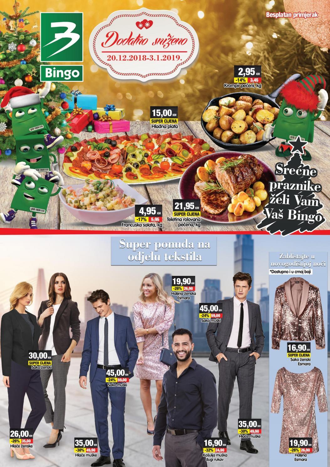 Bingo BiH katalog dodatna sniženja od 20.12.03.01.2018. by Bakmaz