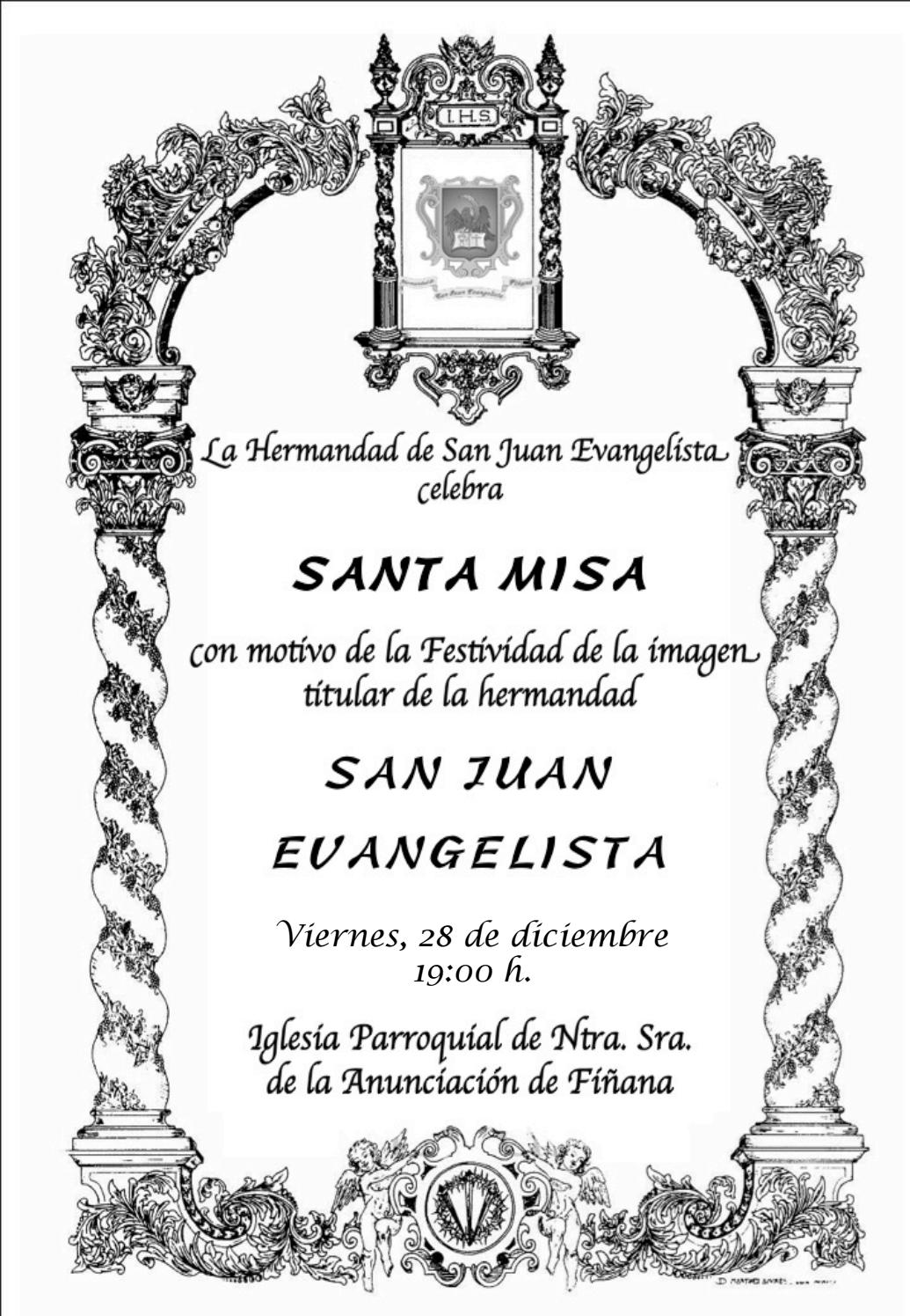 Misa en honor a la Festividad de San Juan 2018 by Hermandad de San Juan ...