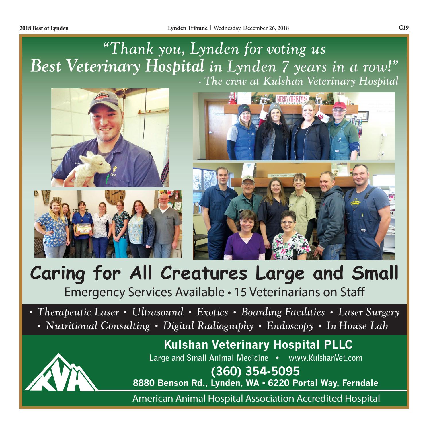 2018 Best of Lynden by Lynden Tribune Issuu