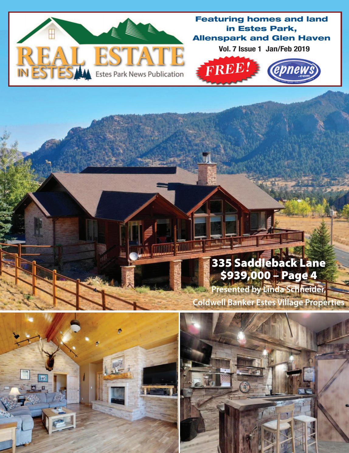 Real Estate in Estes January/February 2019 by Estes Park News, Inc