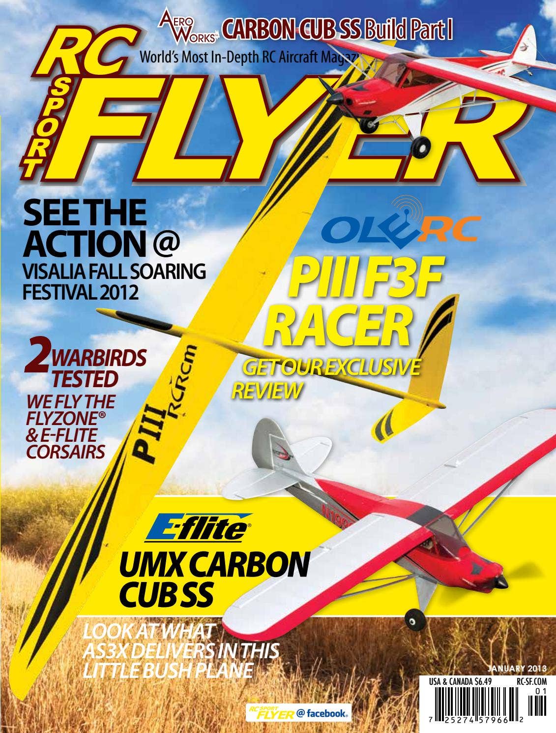 RC Sport Flyer Jan 2013 (Vol 18-01) by RC Flyer News - Issuu