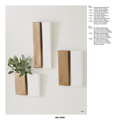 Global Views & Studio A Home 2019 Global Views Wall 软装 目录 第 19 页