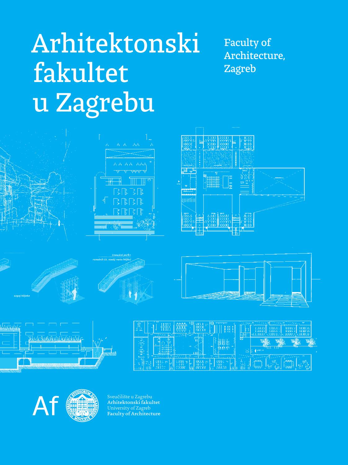 Afzg Promo Brosura 2018 By Faculty Of Architecture Zagreb Issuu
