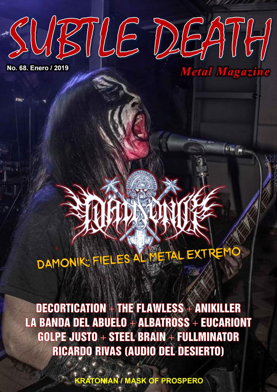 SubtleDeath No 68 Enero 2019 Vebuka