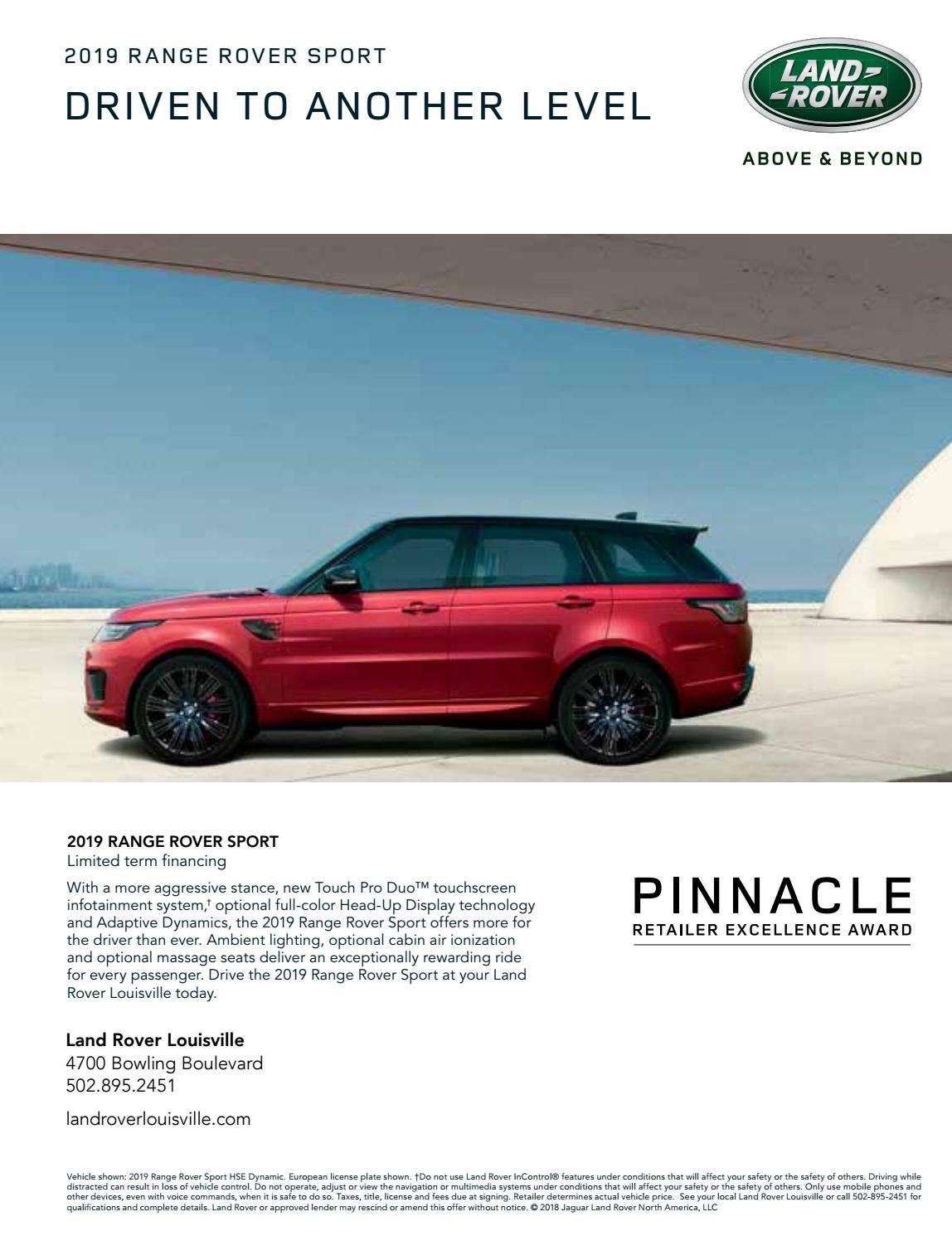 Land Rover Louisville >> The Voice Of Louisville Land Rover Louisville >> The Voice Of Louisville