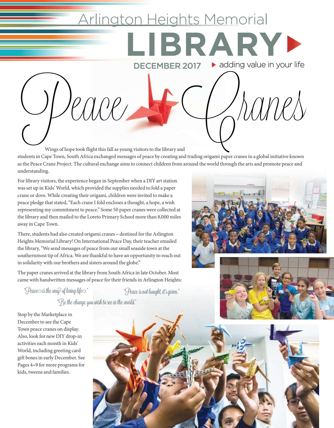 December 2017 by Arlington Heights Memorial Library Issuu