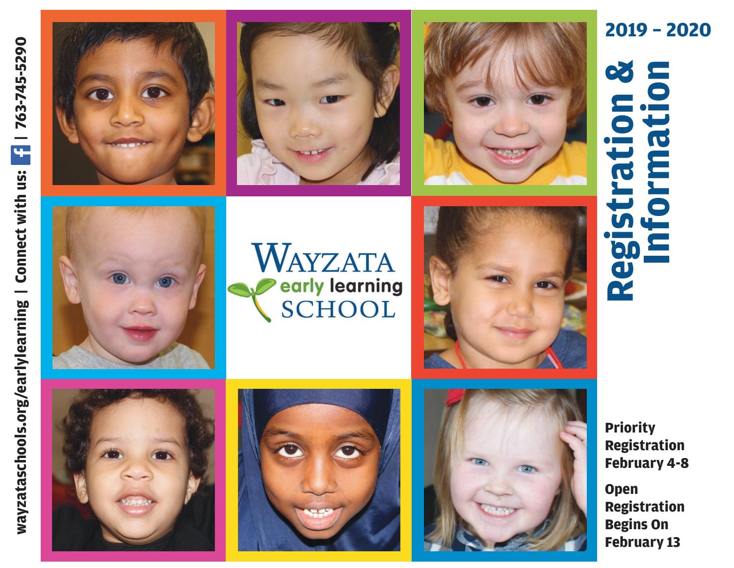 20192020 Wayzata Early Learning School Catalog by Wayzata Public