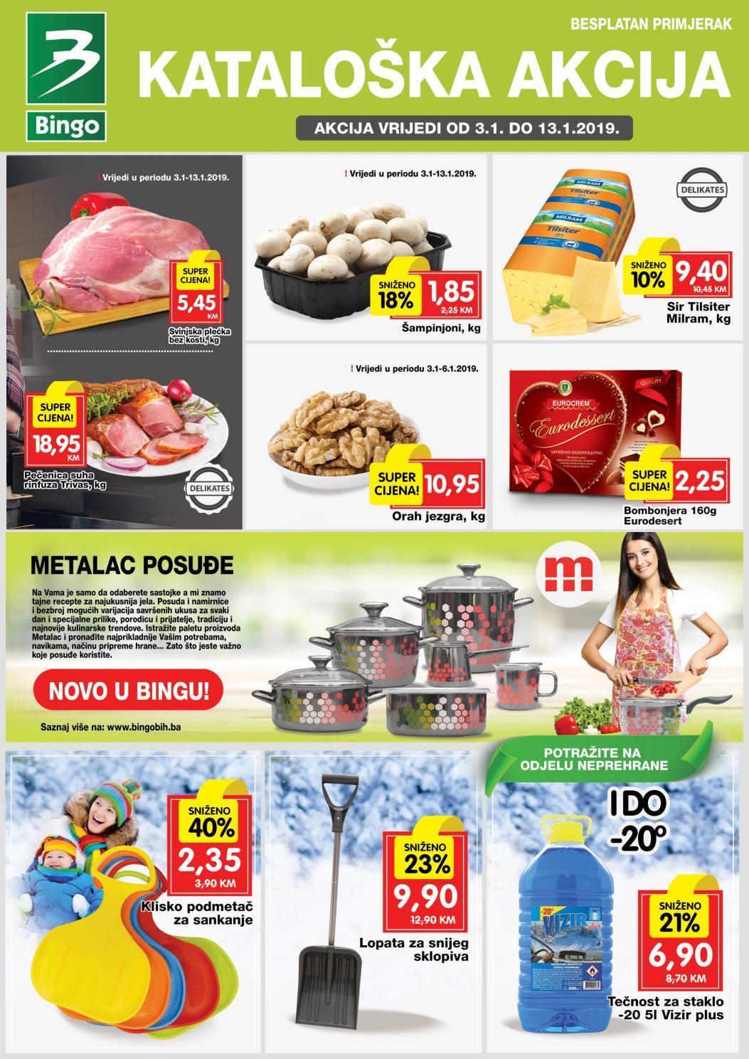 Bingo RS katalog supermarketa od 03.13.01.2019. by Bakmaz, Boso, NTL