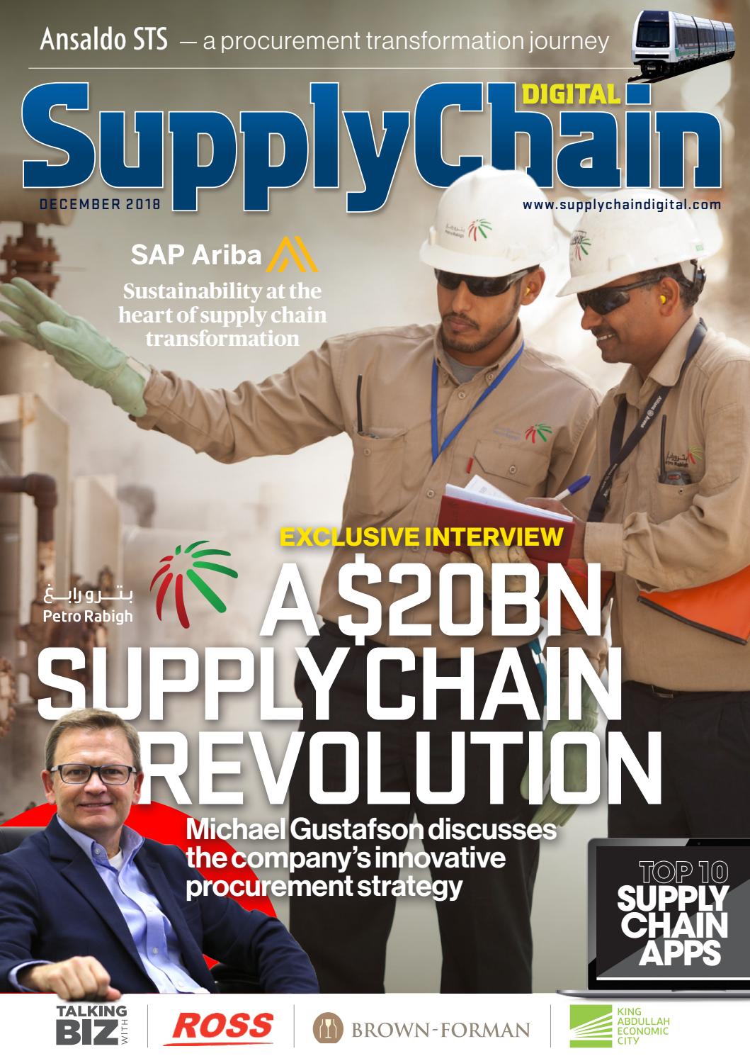 Supply Chain Digital Magazine December 2018 by Supply Chain Digital