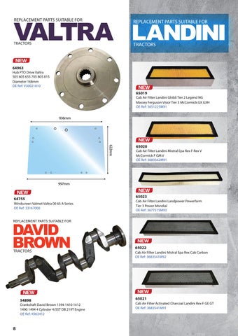 Quality Tractor Parts 灯饰目录 · QTP January Product News 2019 第 8 页