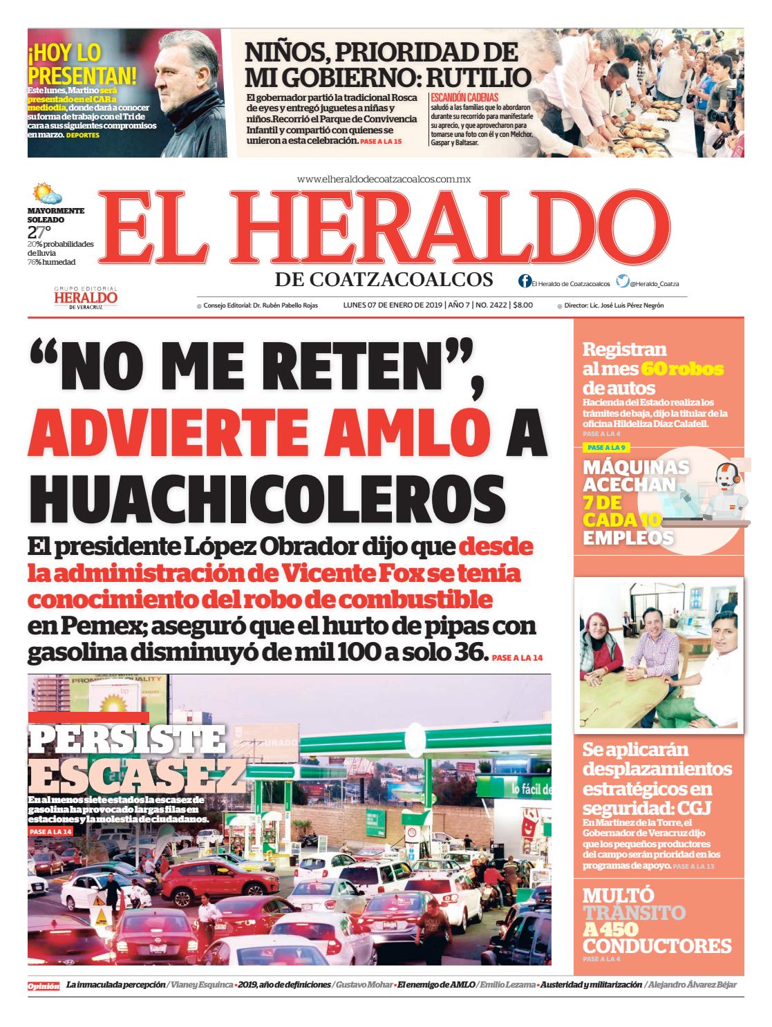 De Coatzacoalcos Heraldo El Enero 2019 7 nwOvN08m