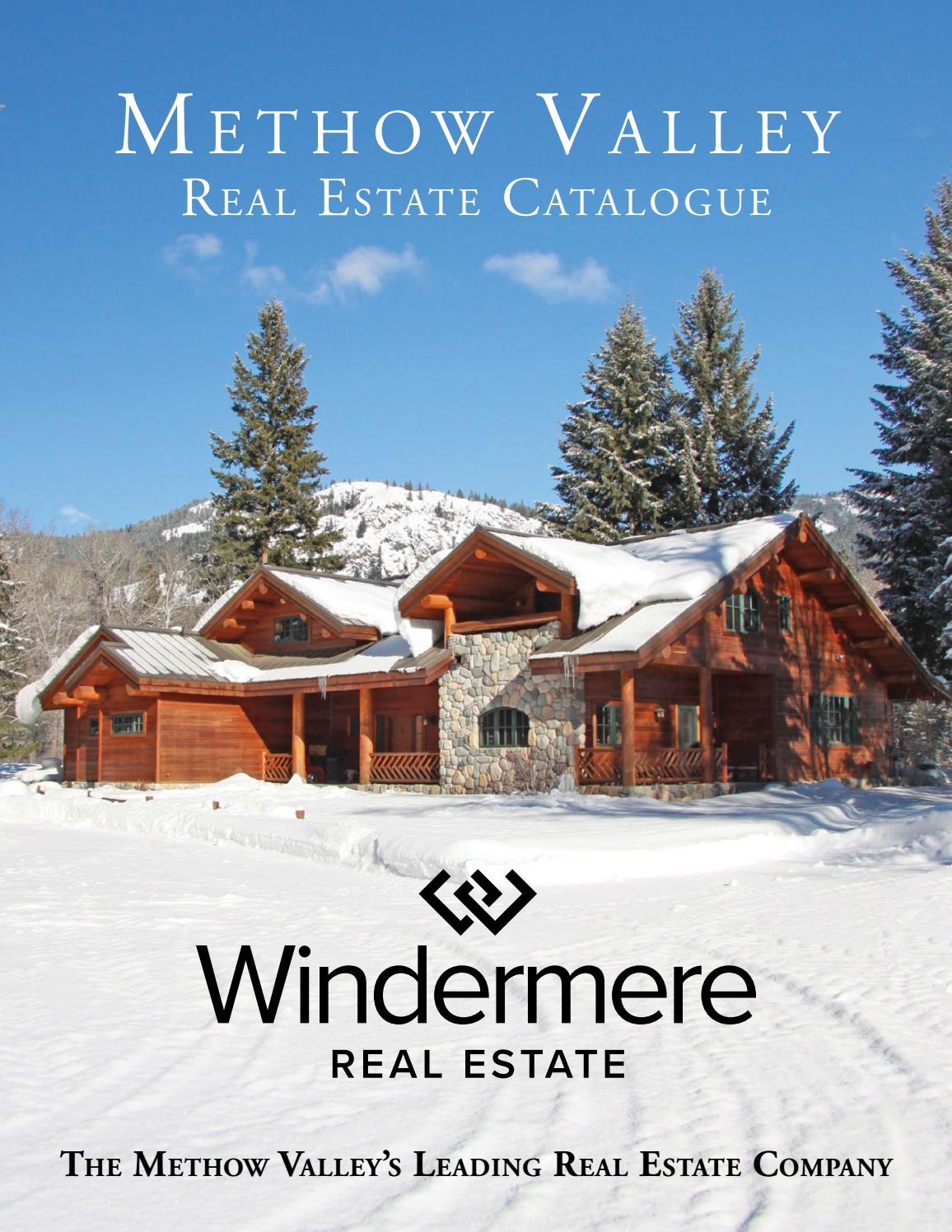 Methow Valley Real Estate Catalogue Winter 2018/2019 by IBuildMagazines