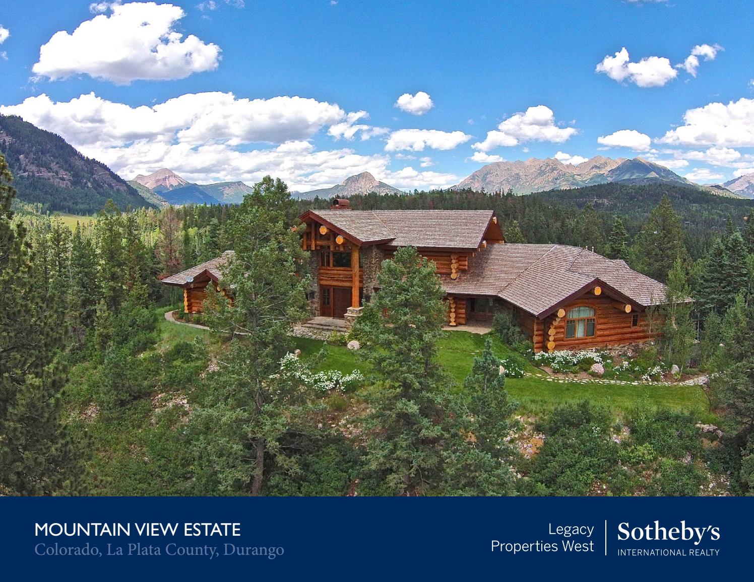 Mountain View Estate by Legacy Properties West Sotheby's International