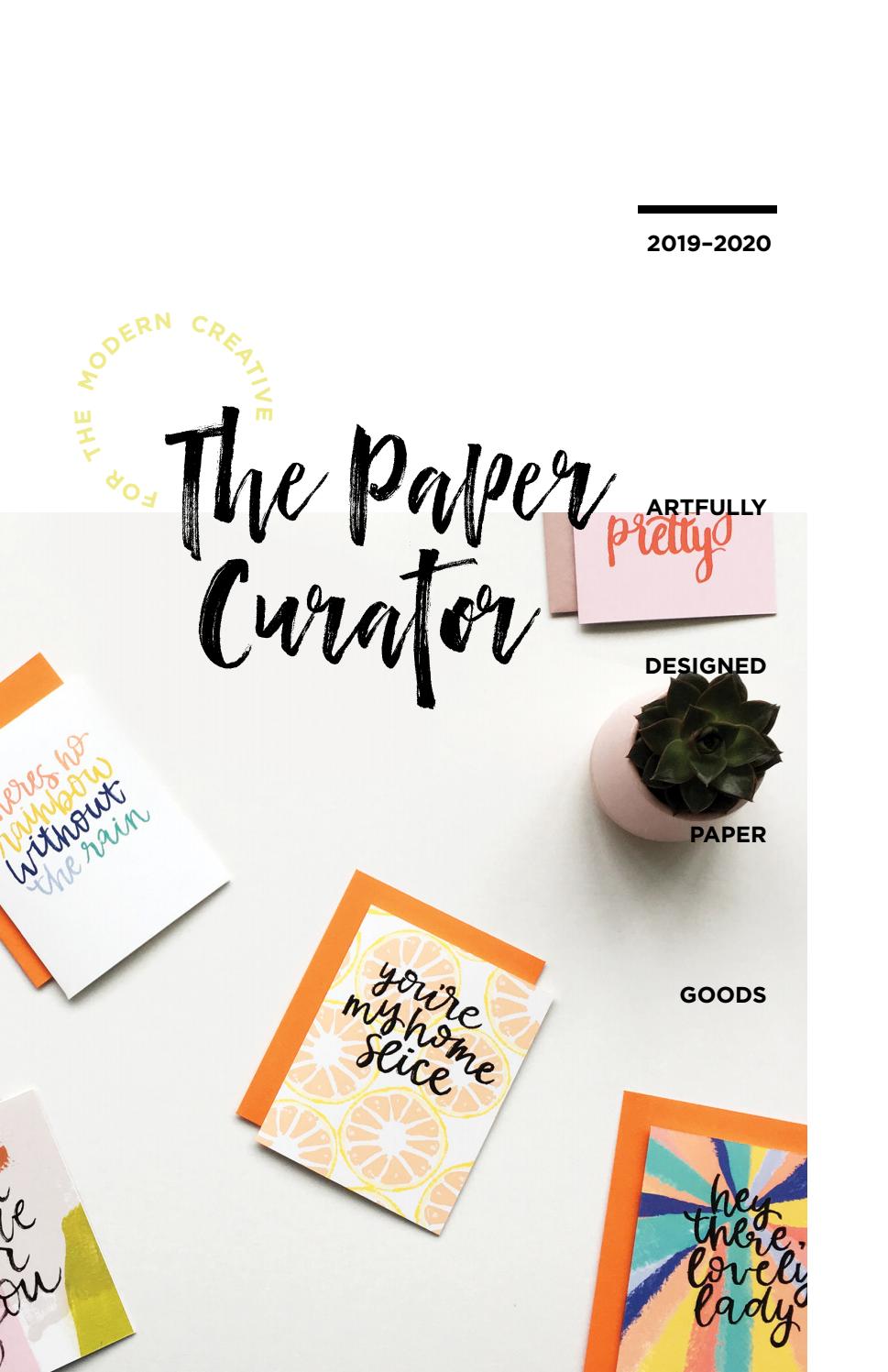 The Paper Curator 1920 Wholesale Catalog by thepapercurator Issuu