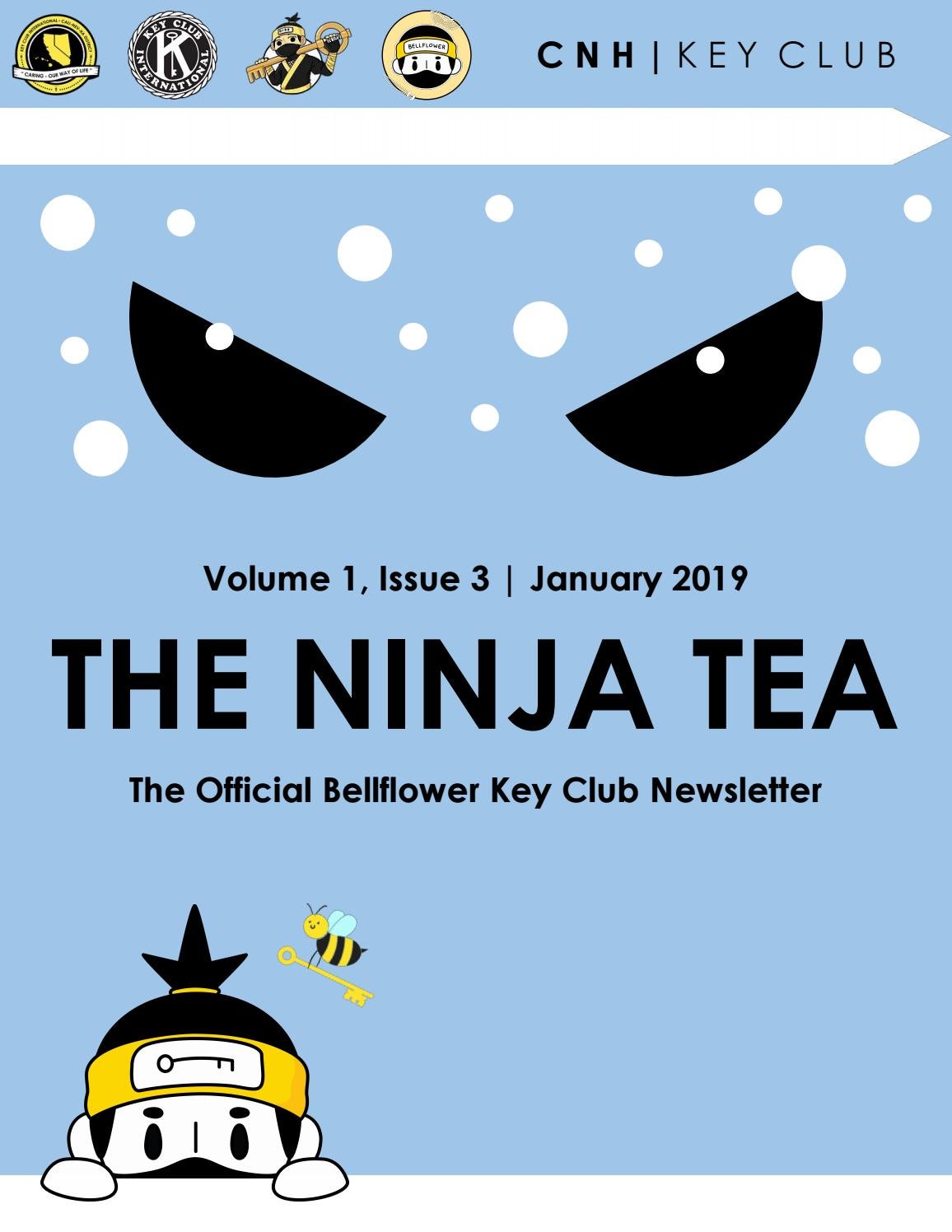 The Ninja Tea January 2019 Bellflower Key Club Newsletter by