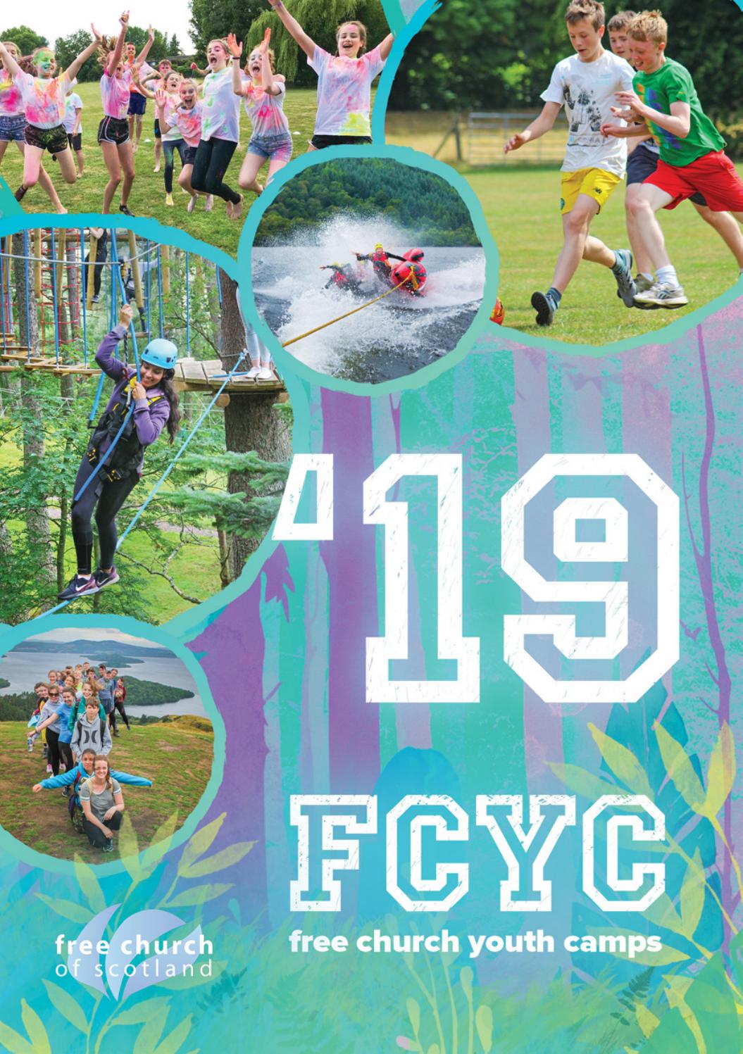 Free Church Youth Camps Brochure 2019 by Free Church of Scotland - Issuu