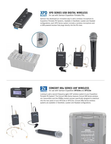 Samson Technologies Samson Portable PA 家具目录 2018 第 13 页